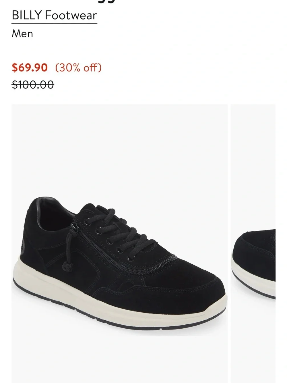 BILLY Women's Low-Top Lace-Up Sneakers in Black
